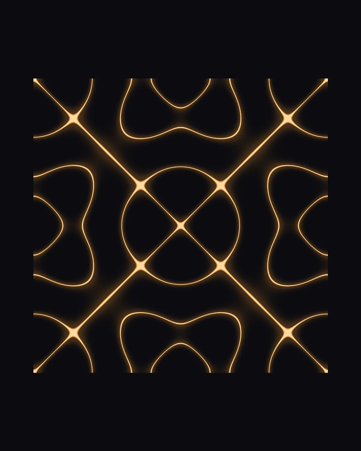 Where the Plate Is Still — generative chladni artwork