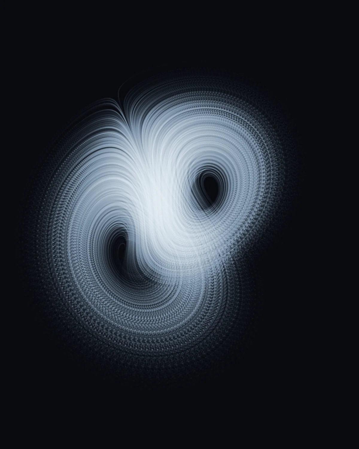 Deterministic Weather — generative lorenz artwork