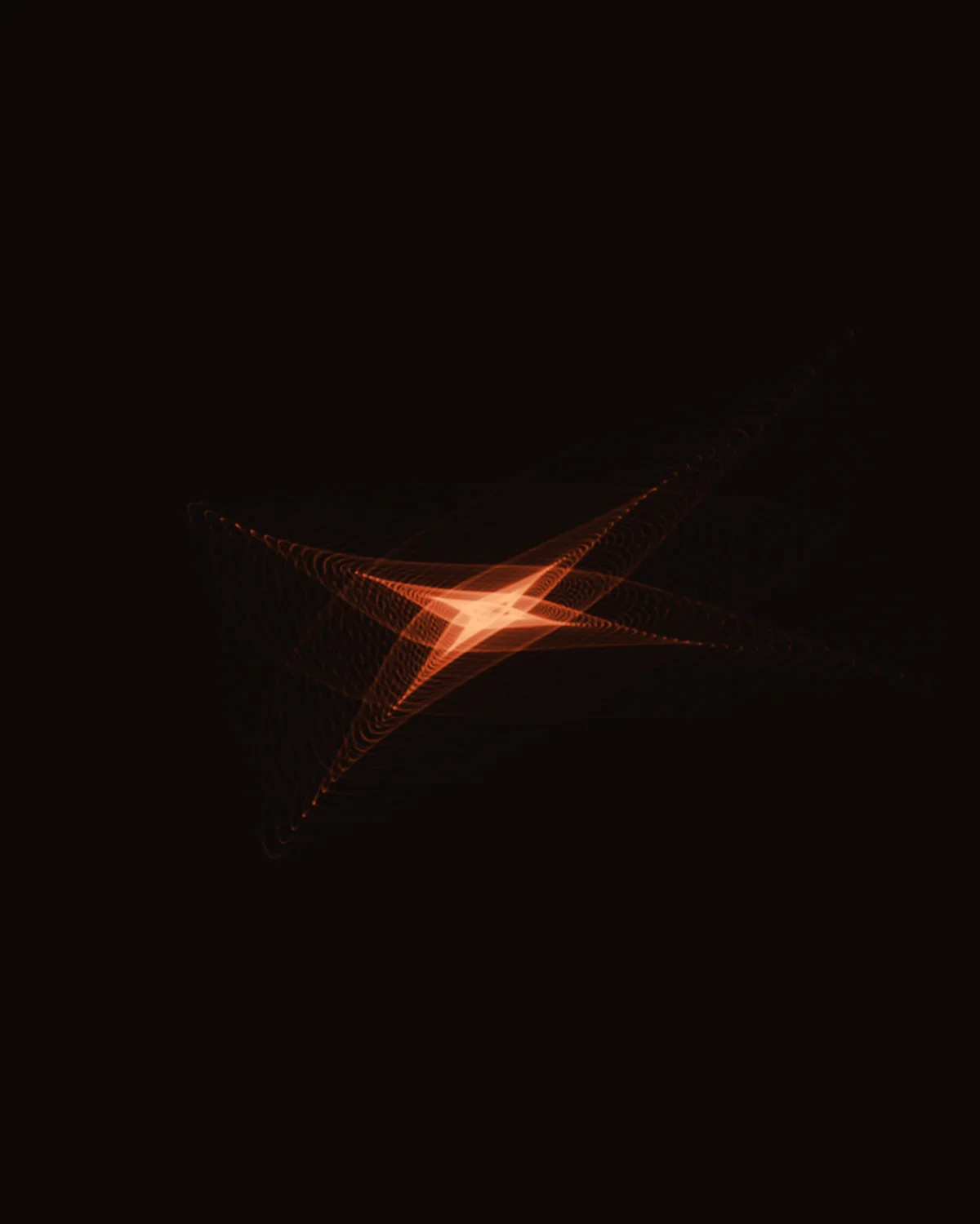 Resonance Study — generative harmonograph artwork