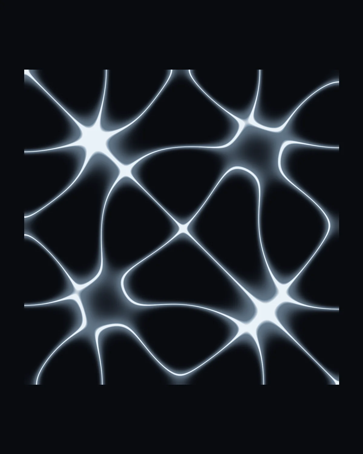 Stillness Map — generative chladni artwork