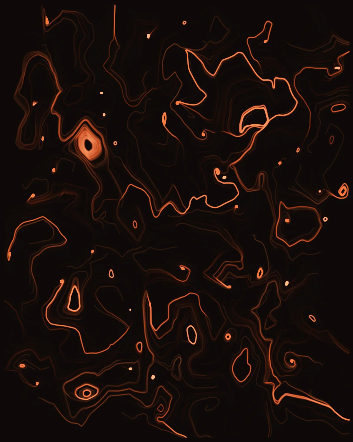The Current — generative flowfield artwork