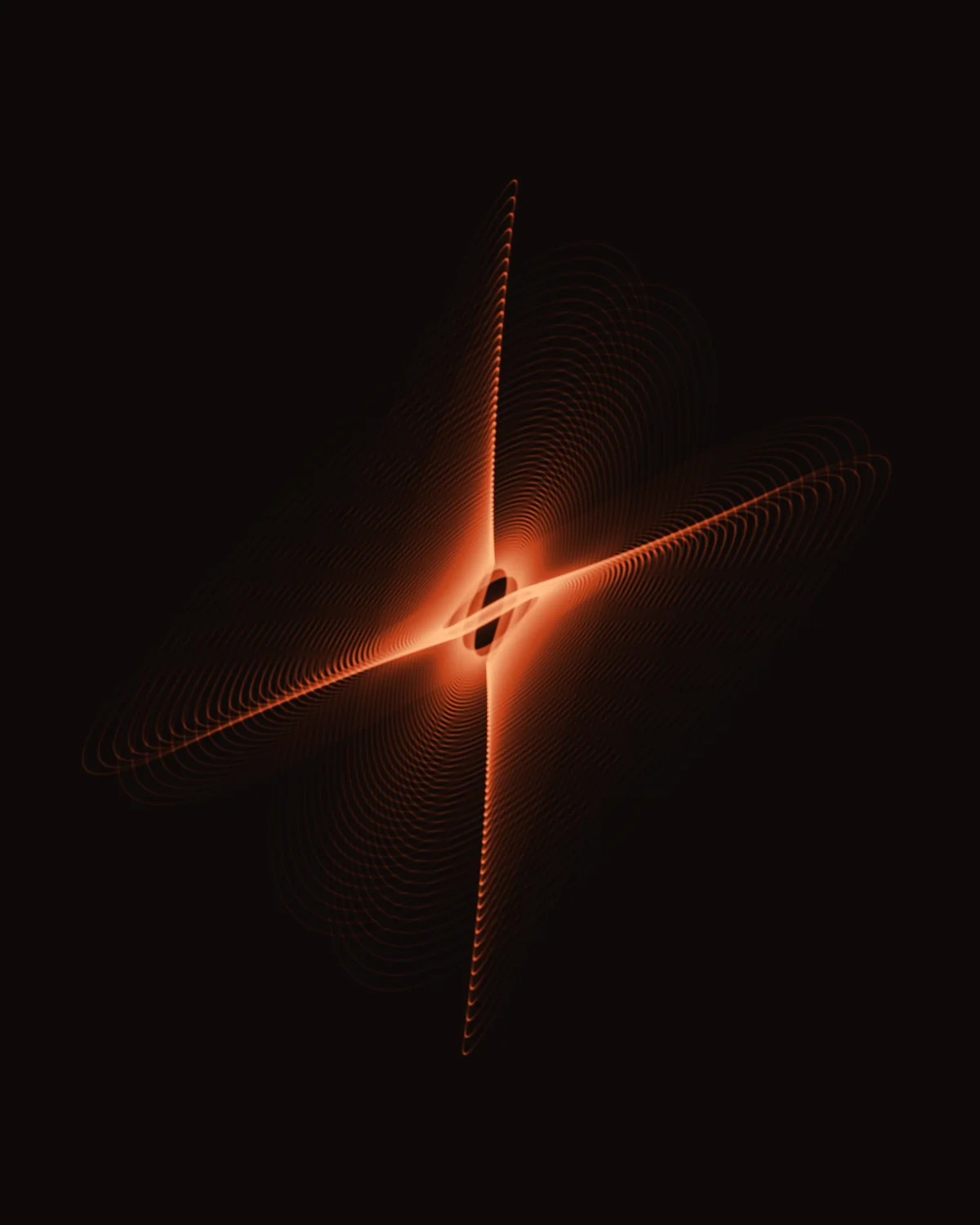 Fifth and Octave — generative harmonograph artwork