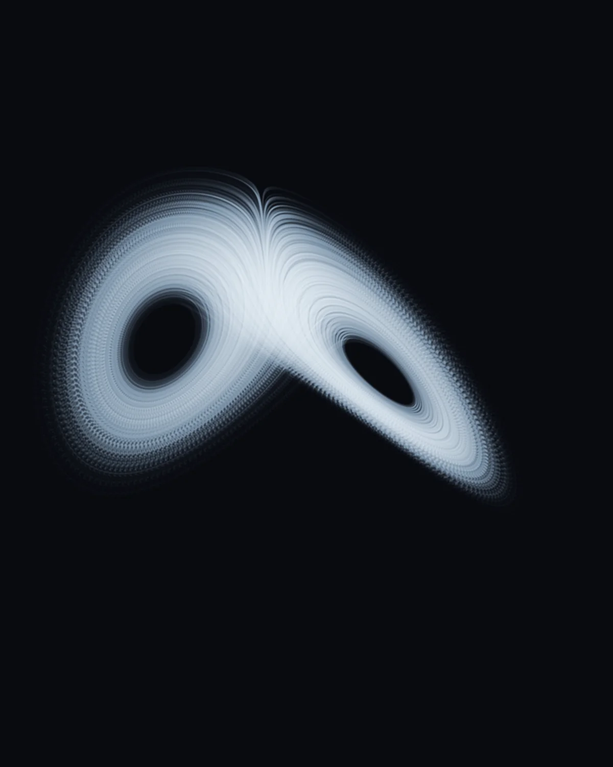 Nonperiodic — generative lorenz artwork