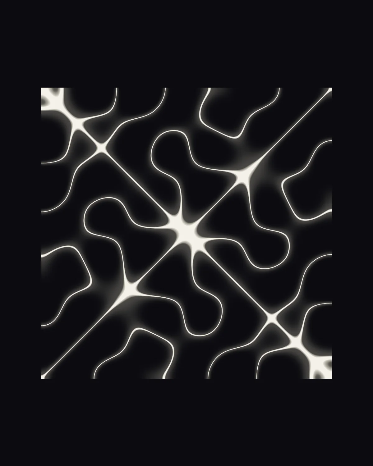 Sand Finds Silence — generative chladni artwork